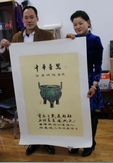 中华颖拓传人颜曼依中